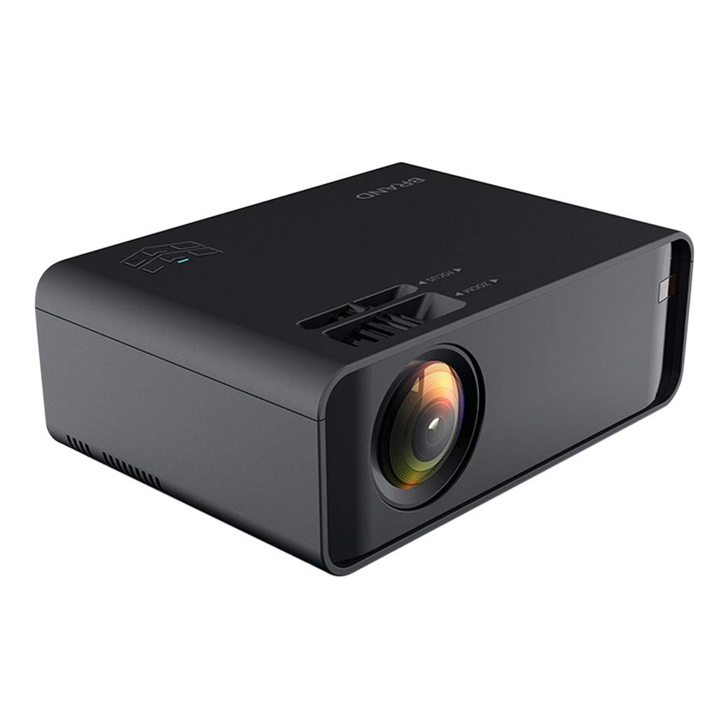 TEEGUI BT HDMI 4K Projector - 12000 Lumen Home Theater Cinema with WiFi, 1080P 3D Support, Android Compatibility | Perfect for Movie Nights, Gaming, and Outdoor Entertainment (Black)