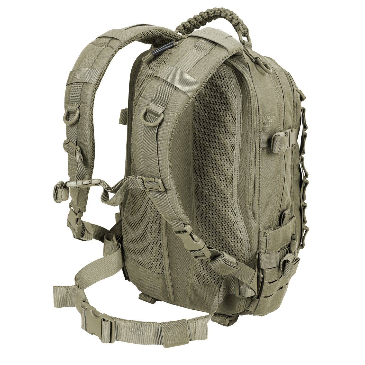 Dragon Egg Mk II Tactical Backpack - 25L Military Rucksack with MOLLE System, Water-Resistant & Durable for Outdoor, Hiking, Camping (Adaptive Green) - Perfect for Tactical Gear, Survival Equipment & Everyday Carry