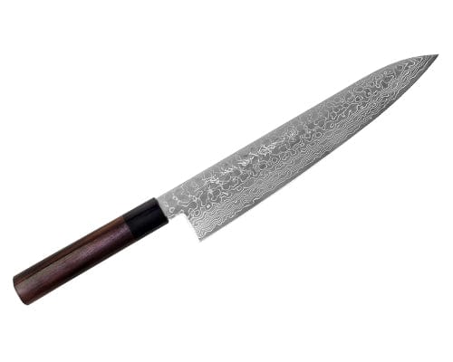 Premium Kikuichi Nickel Sweden Warikomi Damascus Gyuto 9.5