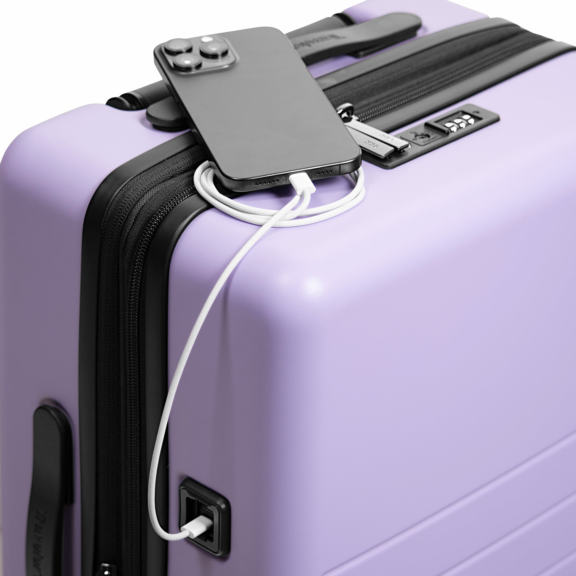 Markham Carry On Luggage - Lightweight Durable Suitcase for Travel, Business Trips & Weekend Getaways | TSA Approved & Spinner Wheels