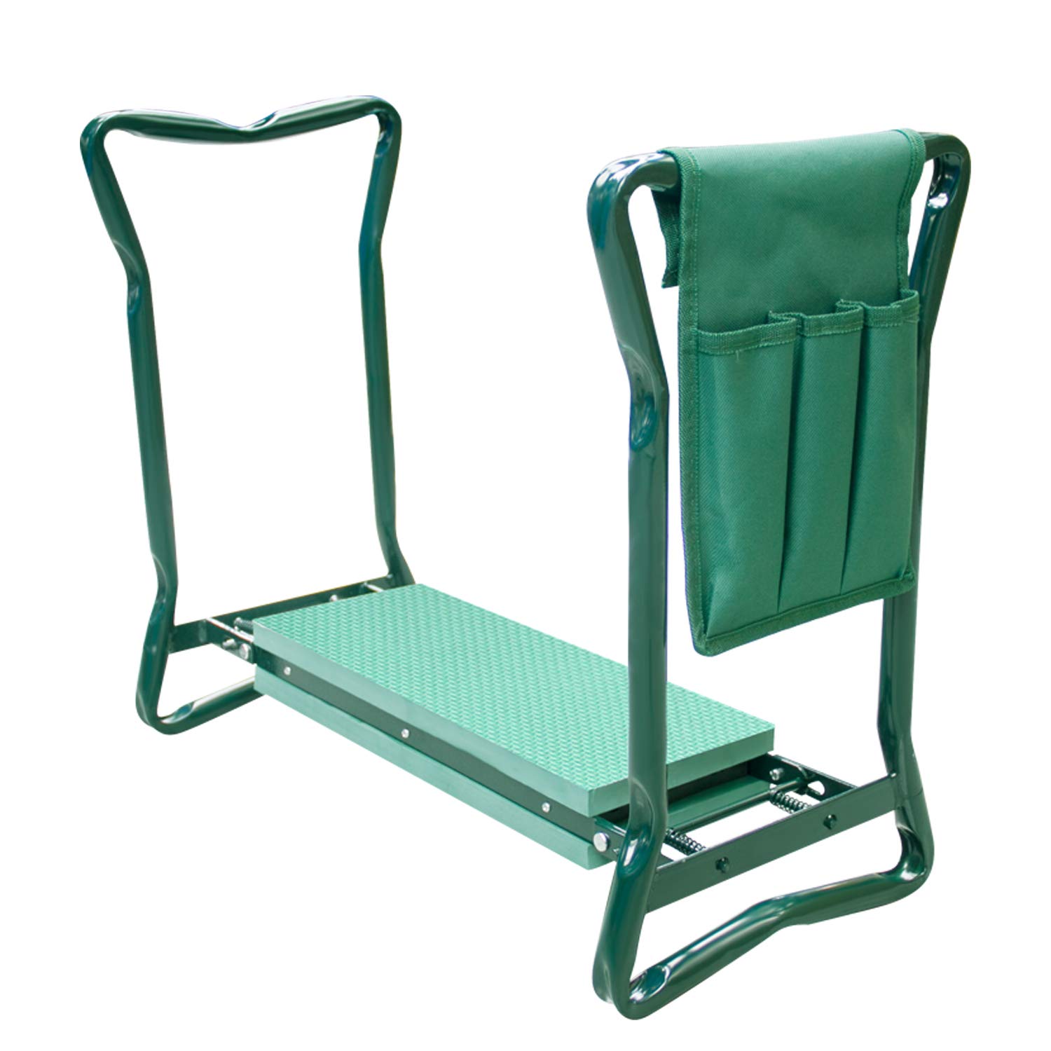Novinex Folding Garden Kneeler and Seat with Soft EVA Pad, Stool Chair & Storage Pouch - Portable Gardening Stool for Seniors, Outdoor Planting, Weeding and Yard Work