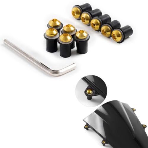 Hayabusa GSXR1300 Fairing Screws Kit (1997-2007) - Windshield & Windscreen Fasteners for Motorcycle Maintenance