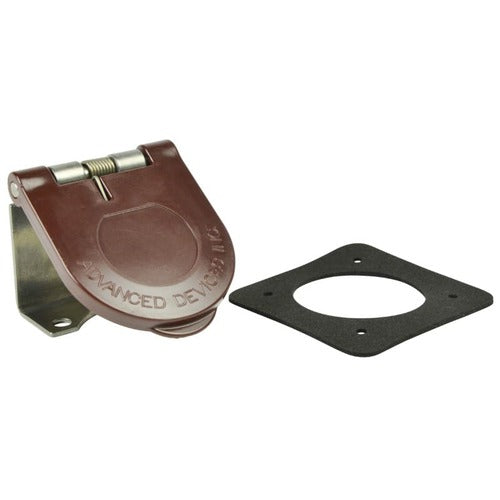 Marinco Snap Back Camera Cover - Durable Surface Mount for Marine & Outdoor Security Cameras - Perfect for Boats, RVs, and Home Surveillance