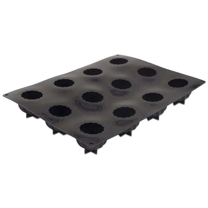Pavoflex Silicone Delice Mold - 12 Cavities Non-Stick Baking Mold for Chocolate, Candy, Jelly & Desserts - Perfect for Home Baking, Party Treats & Holiday Gifts