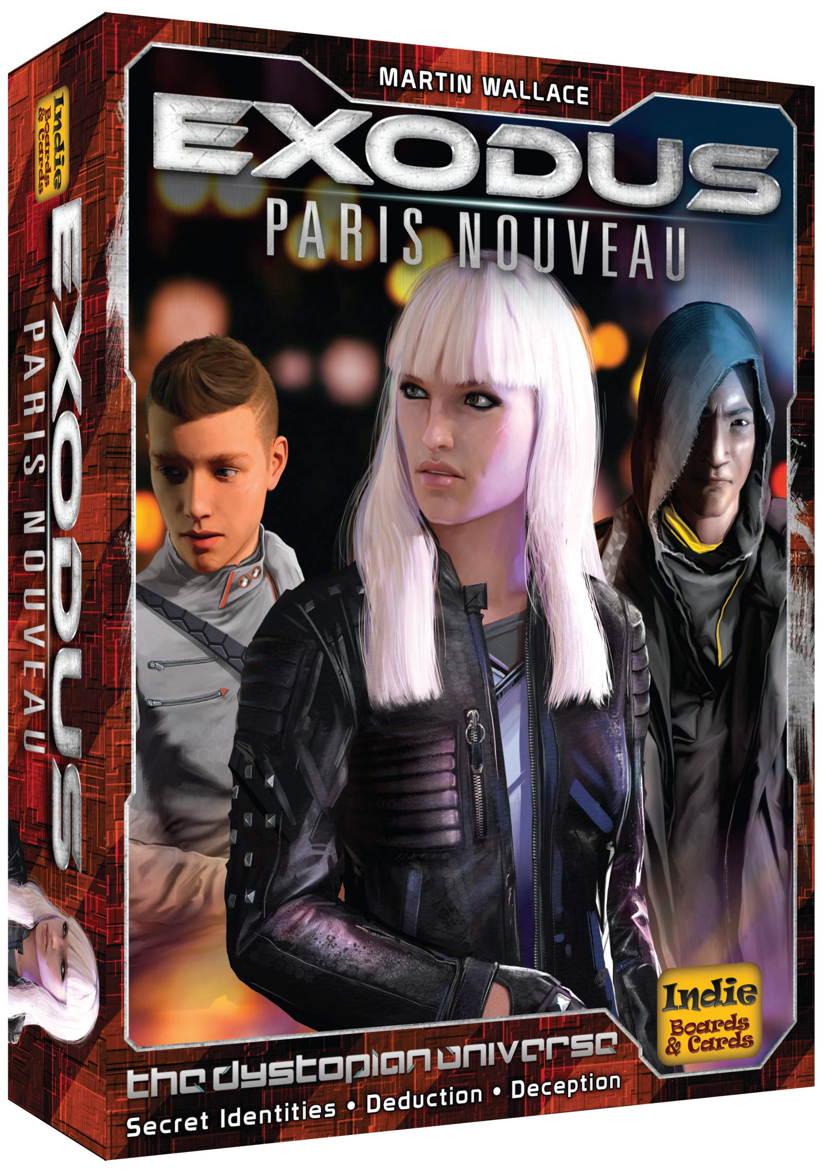 Exodus Paris Nouveau Board Game by Indie Boards & Cards - Strategic Adventure Game for Family Game Nights & Party Entertainment