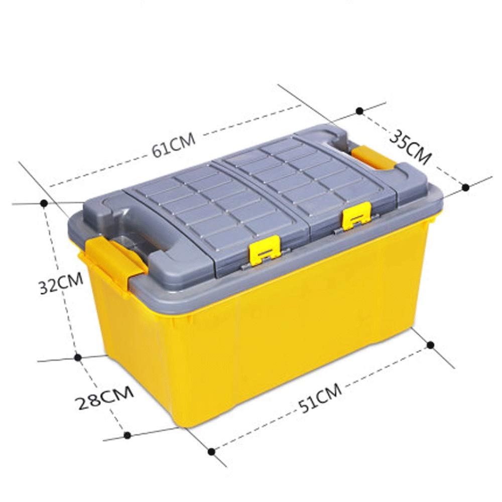 Car Trunk Storage Organizer Box - Durable PP Material, Eco-Friendly & Multi-Functional Storage Basket for SUV, Sedan, Travel & Home Organization