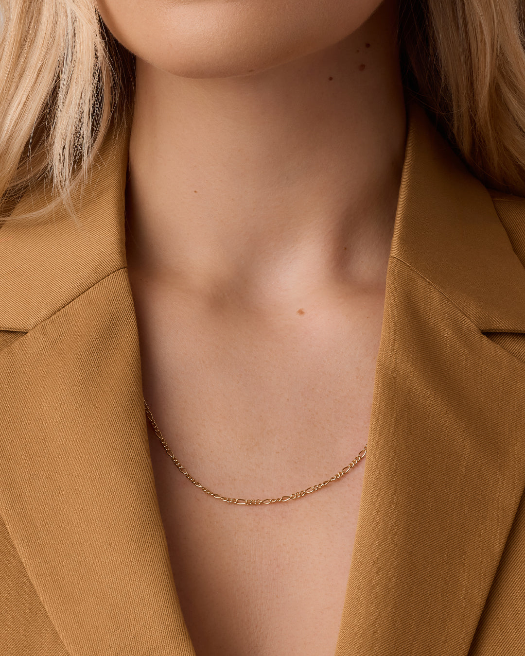 Enzo Long Necklace for Women - Elegant Gold Plated Layering Chain Necklace - Perfect for Everyday Wear, Date Night & Special Occasions