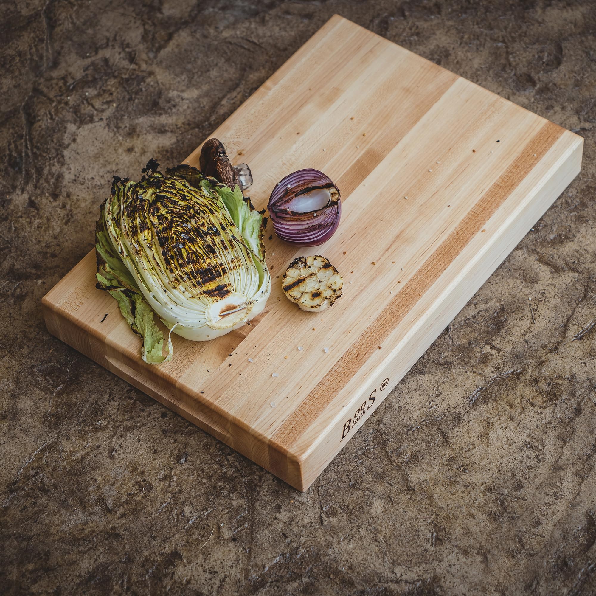 Premium John Boos RA-Board Series Large Reversible Maple Wood Cutting Board - 20