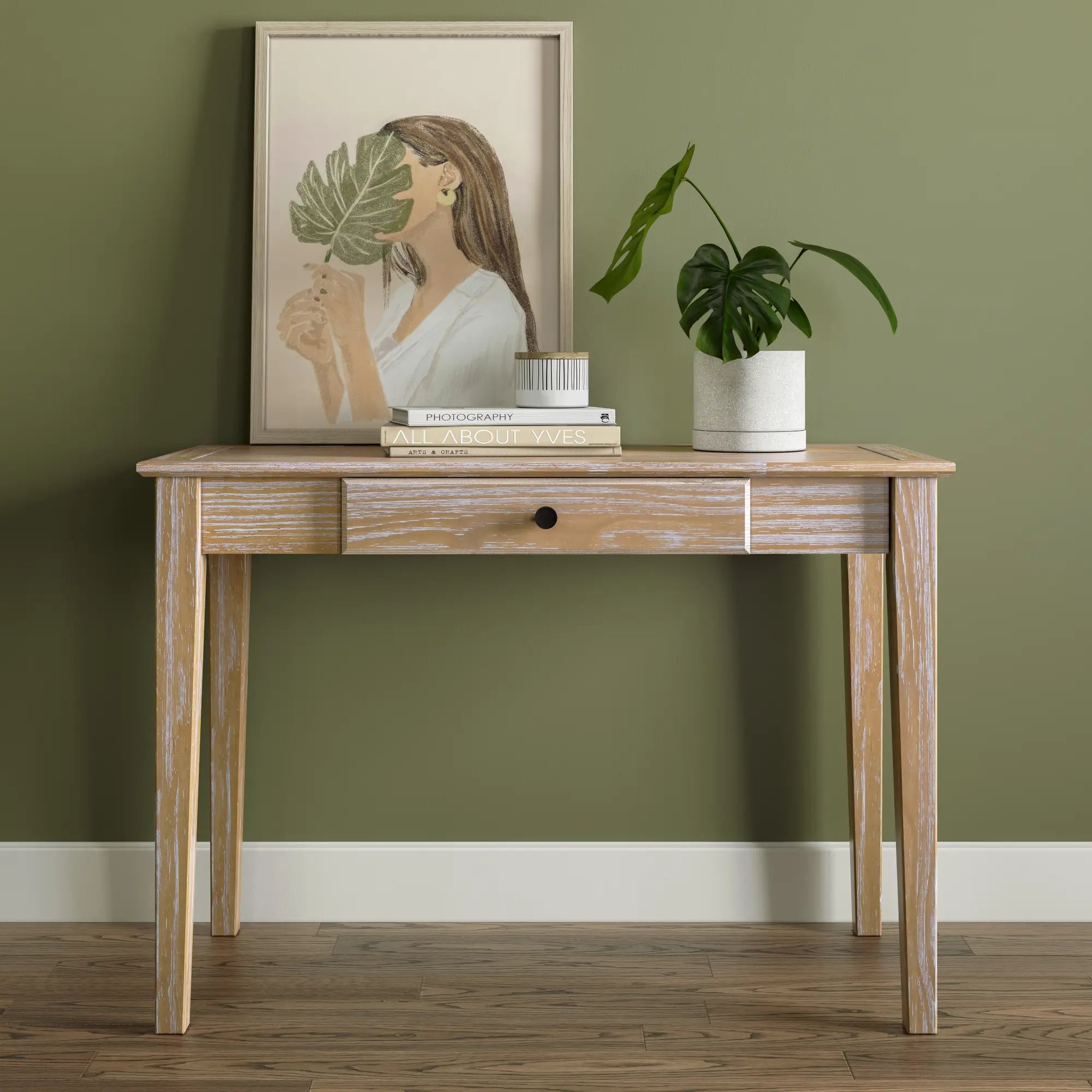 Greenport 6-Piece Bedroom Set - Queen Size Bed, Nightstand, Dresser & Mirror - Perfect for Modern Home Decor & Cozy Bedroom Retreat