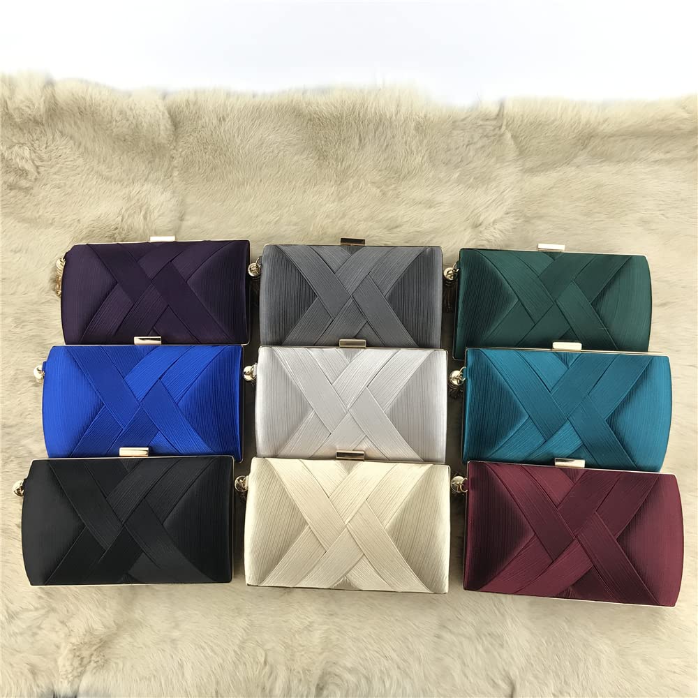JIAJIA 3294 Women's Evening Clutch Purse - Elegant Envelope Handbag with Tassel for Wedding, Party & Special Occasions | Perfect for Date Night, Prom & Formal Events