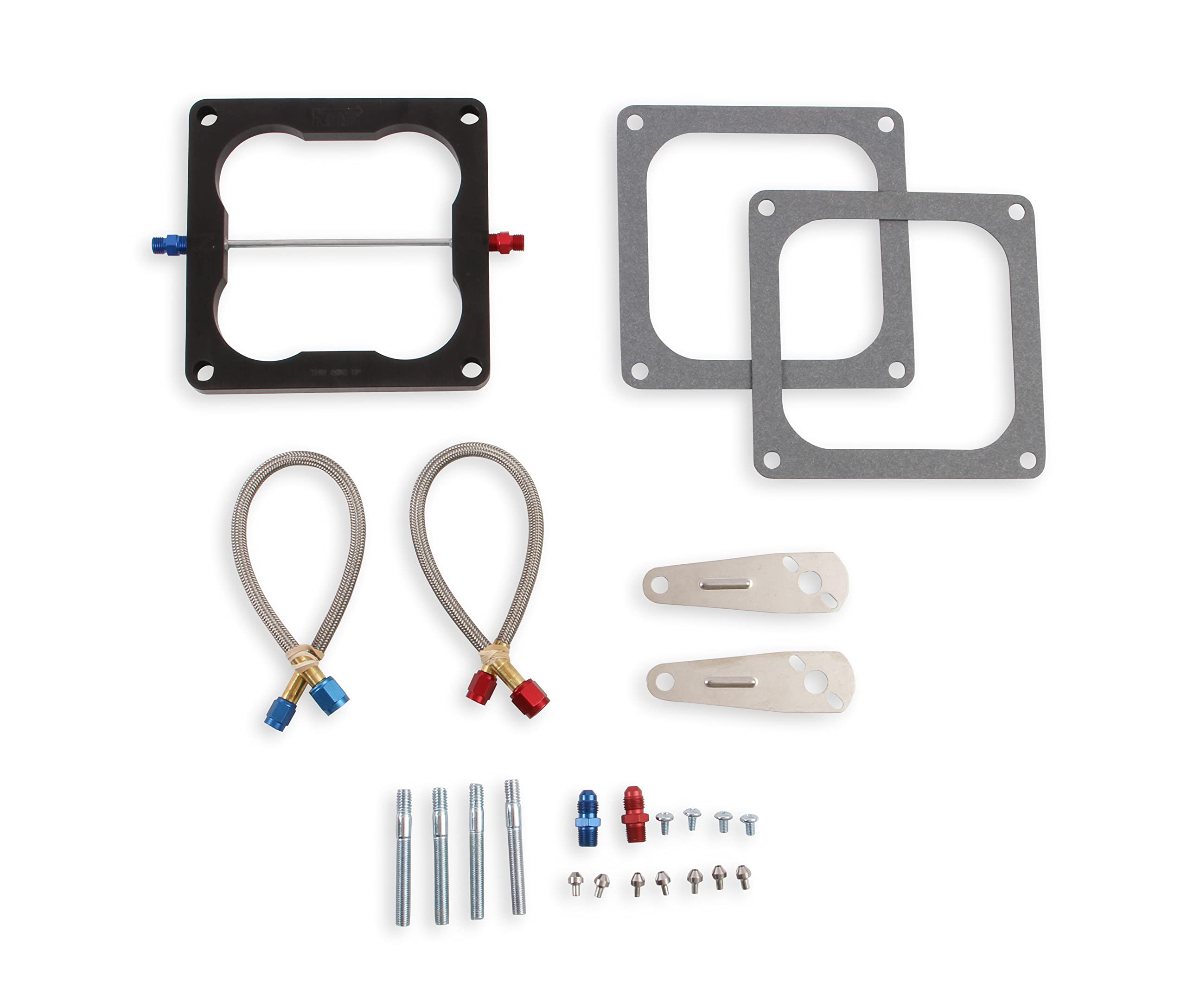 NOS 12610NOS Big Shot Fuel Injector Plate with Jets - High Performance Upgrade for Racing & Off-Road Vehicles - Perfect for Engine Tuning & Power Boosting