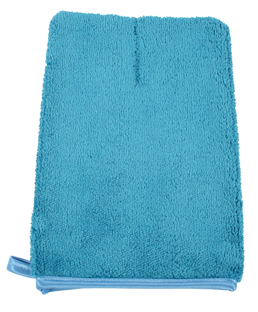 Cen-Tec Systems 51845 100-Pack Blue Microfiber Dusting Mitts - Premium Cleaning Gloves for Dusting Cars, Furniture & Electronics - Reusable & Lint-Free