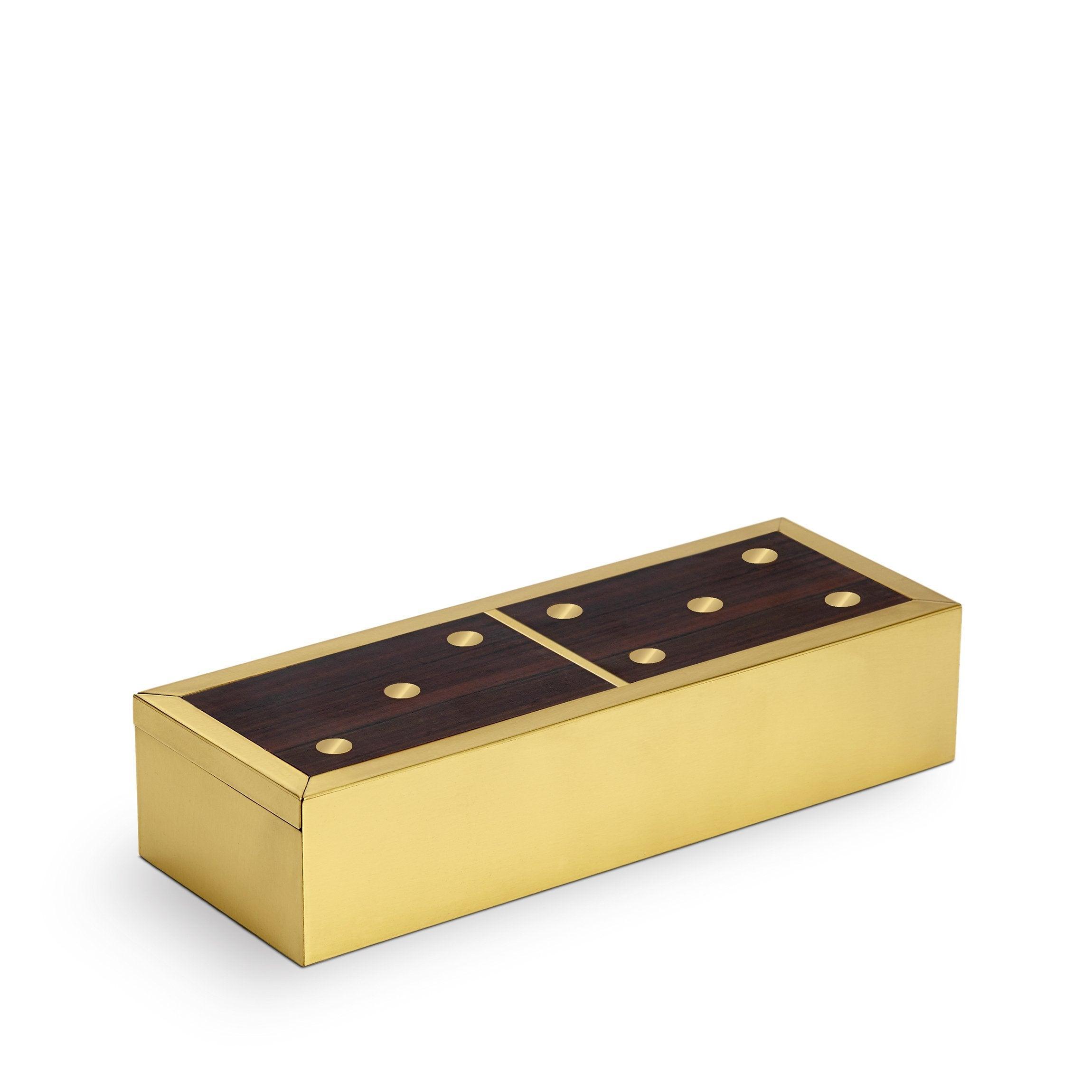 Premium Deco Dominoes Set - Classic Wooden Dominoes for Family Game Night, Parties & Gifts | Fun Indoor & Outdoor Game for Adults & Kids