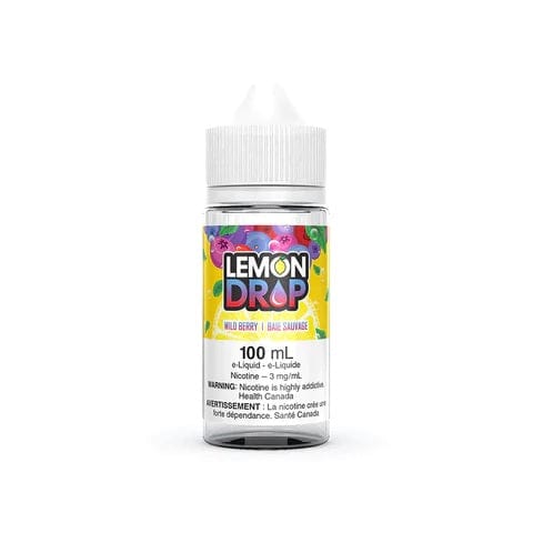 Wild Berry Lemon Drop E Juice - 60mL & 100mL Vape Liquid for Refillable Pods | Sweet & Tangy E-Liquid for Vaping Enthusiasts | Perfect for All-Day Vaping & Cloud Chasing