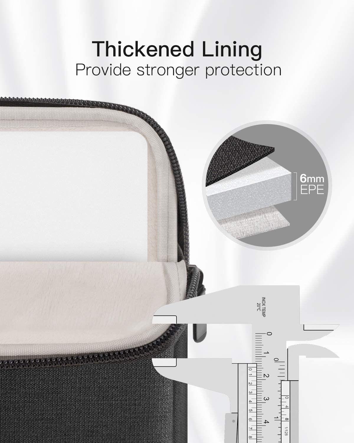 Inateck 14 Inch Laptop Sleeve Case - Compatible with 15.3