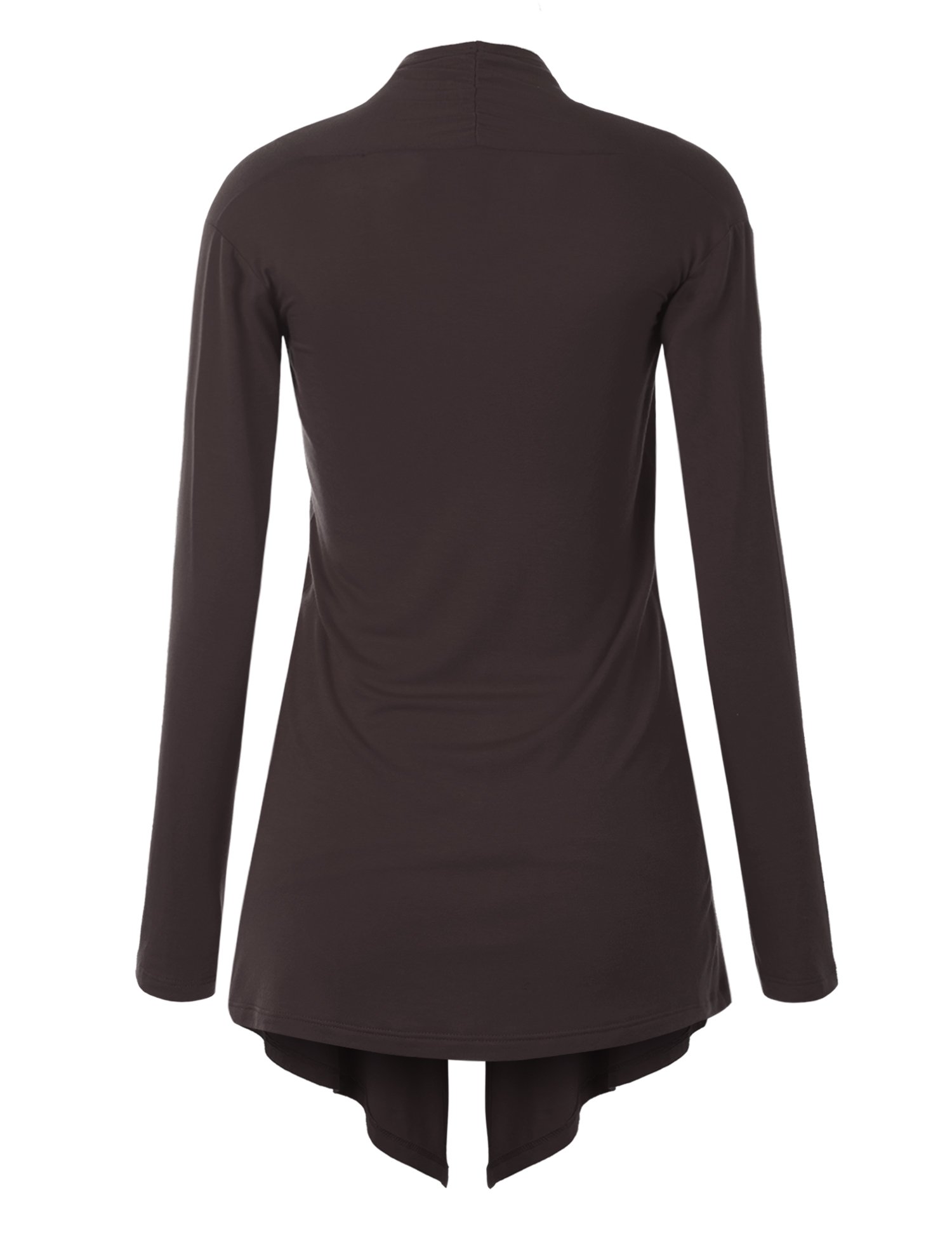 MBJ Women's Draped Open-Front Cardigan Sweater | Lightweight Knit Wrap Cover-Up | Perfect for Office, Date Night & Casual Outfits