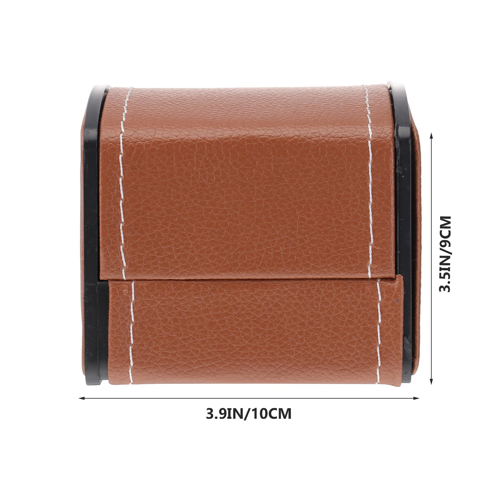 Premium PU Leather Single Watch Box - Stylish Wristwatch Display Case & Jewelry Organizer for Men & Women | Perfect for Travel, Gifts, and Watch Collection Storage
