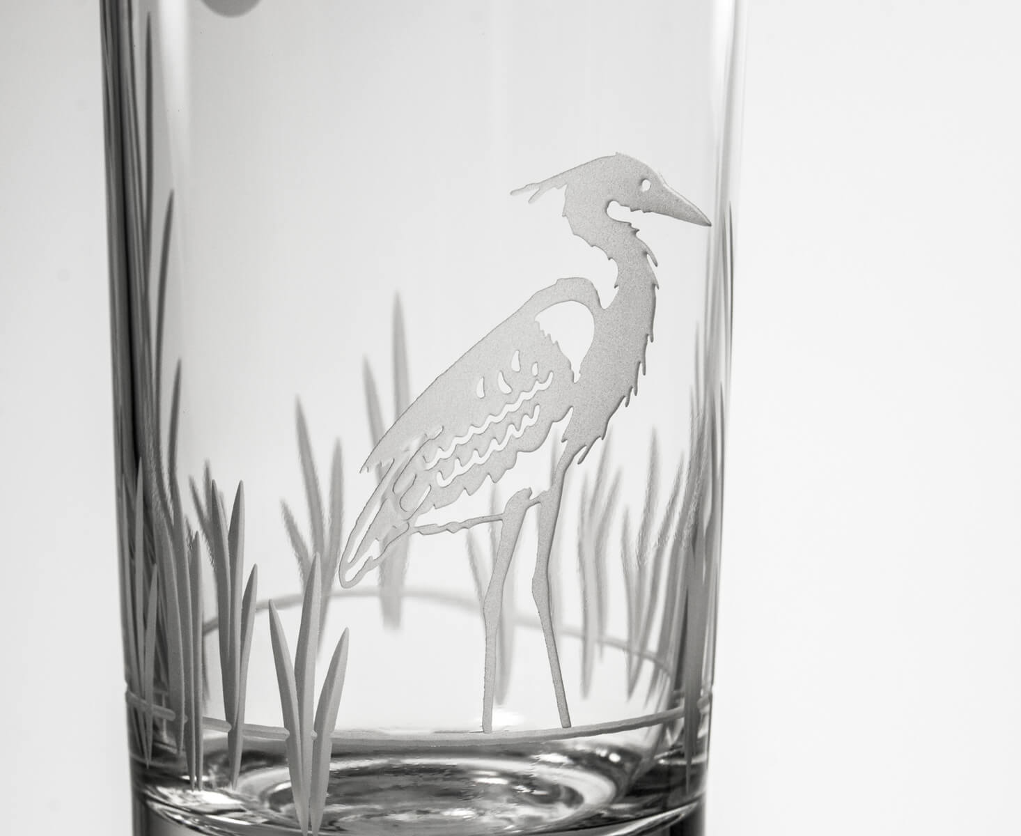 Heron 15oz Insulated Cooler Highball Glasses - 12 Pack Set for Cocktails, Iced Coffee & Outdoor Parties