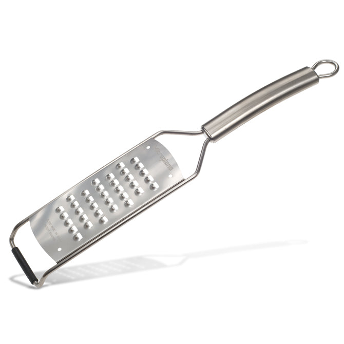 Premium Microplane Grater - Ultra Sharp Stainless Steel Zester for Cheese, Chocolate, Citrus & More - Perfect for Baking, Cooking & Garnishing Dishes