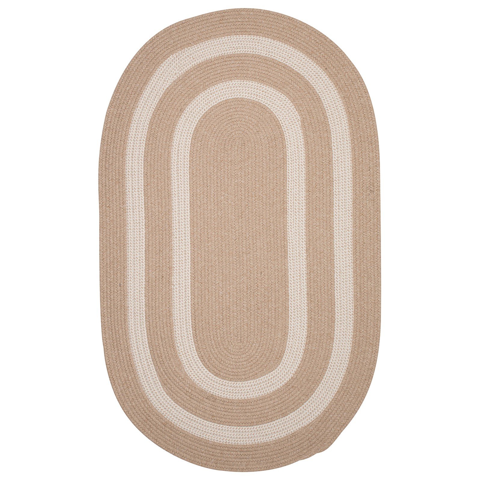 Graywood Area Rugs 3' x 5' Natural Beige - Soft Handwoven Jute Rug for Living Room, Bedroom & Home Decor