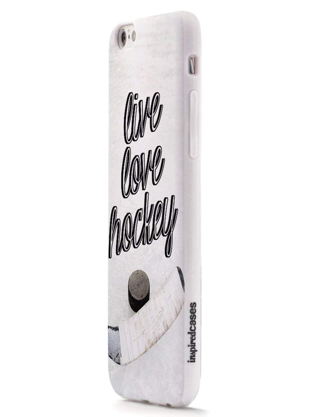 Live Love Hockey iPhone 12 Mini Case - 3D Textured Protective Phone Cover for Apple iPhone 12 Mini | Shockproof & Slim Design | Perfect for Hockey Fans & Sports Enthusiasts