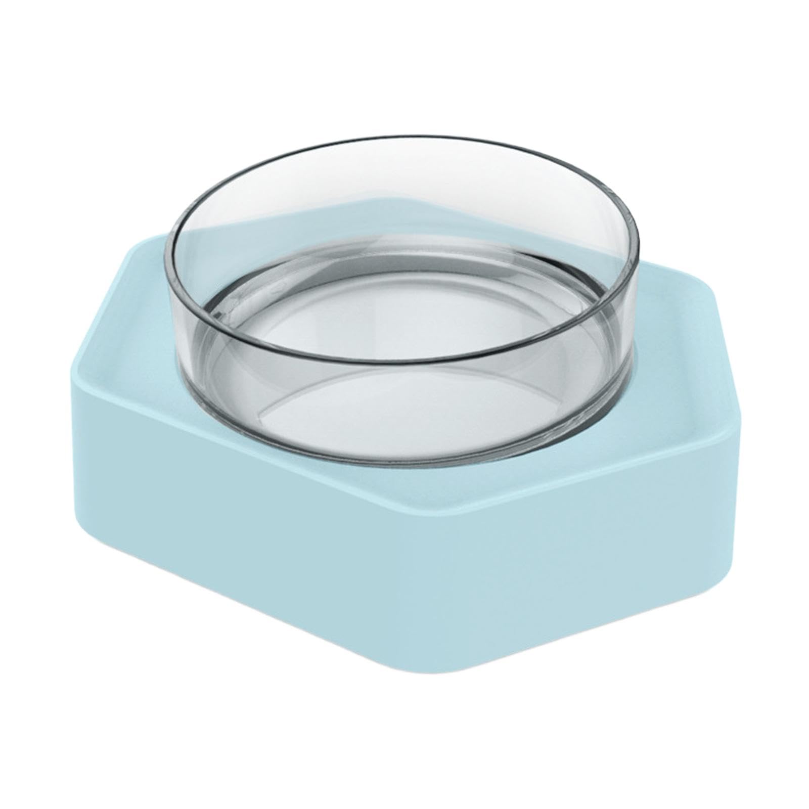 Enakshi Stainless Steel Dog Bowl - Durable Pet Food & Water Dish for Small & Medium Dogs & Kittens - Non-Slip Base, Easy Clean - Perfect for Home, Travel & Outdoor Use - Blue Pet Supplies