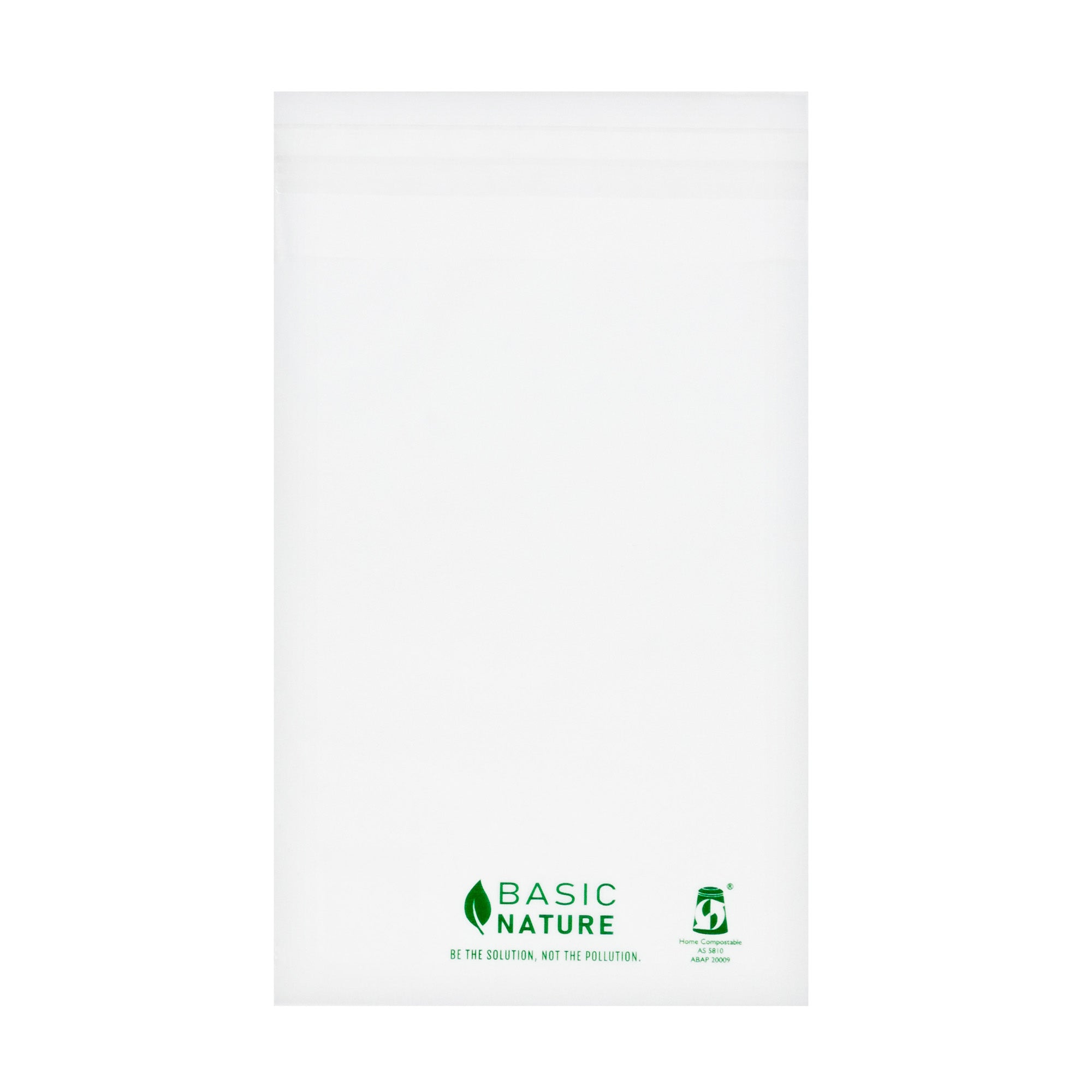 Eco-Friendly Translucent PLA/PBAT Self-Sealing Lip & Tape Bags - Compostable, 7
