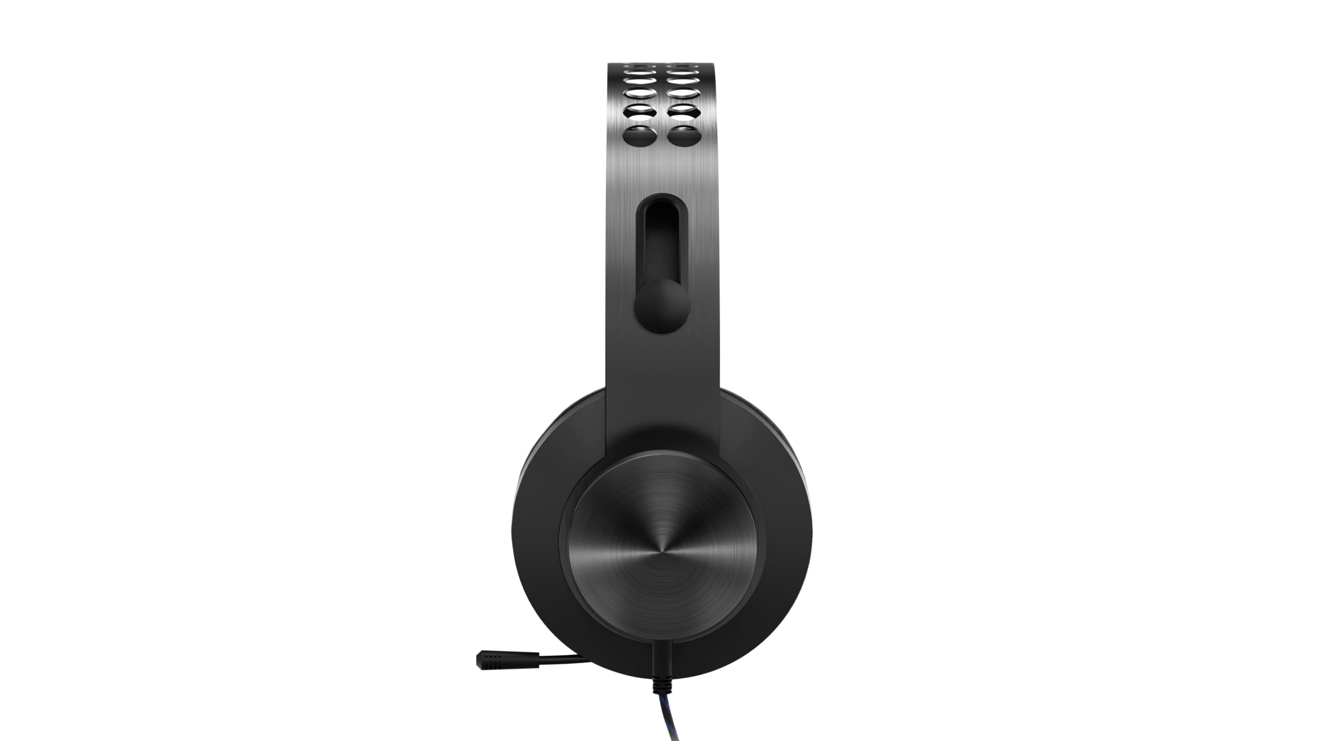 Lenovo Legion H500 PRO 7.1 Surround Sound Gaming Headset with Noise-Cancelling Mic - Memory Foam & PU Leather Earcups, Adjustable Steel Headband - Compatible with PC, PS4, Xbox One, Nintendo Switch (Model GXD0T69864, Black) - Perfect for Competitive Gaming, Streaming & Long Gaming Sessions