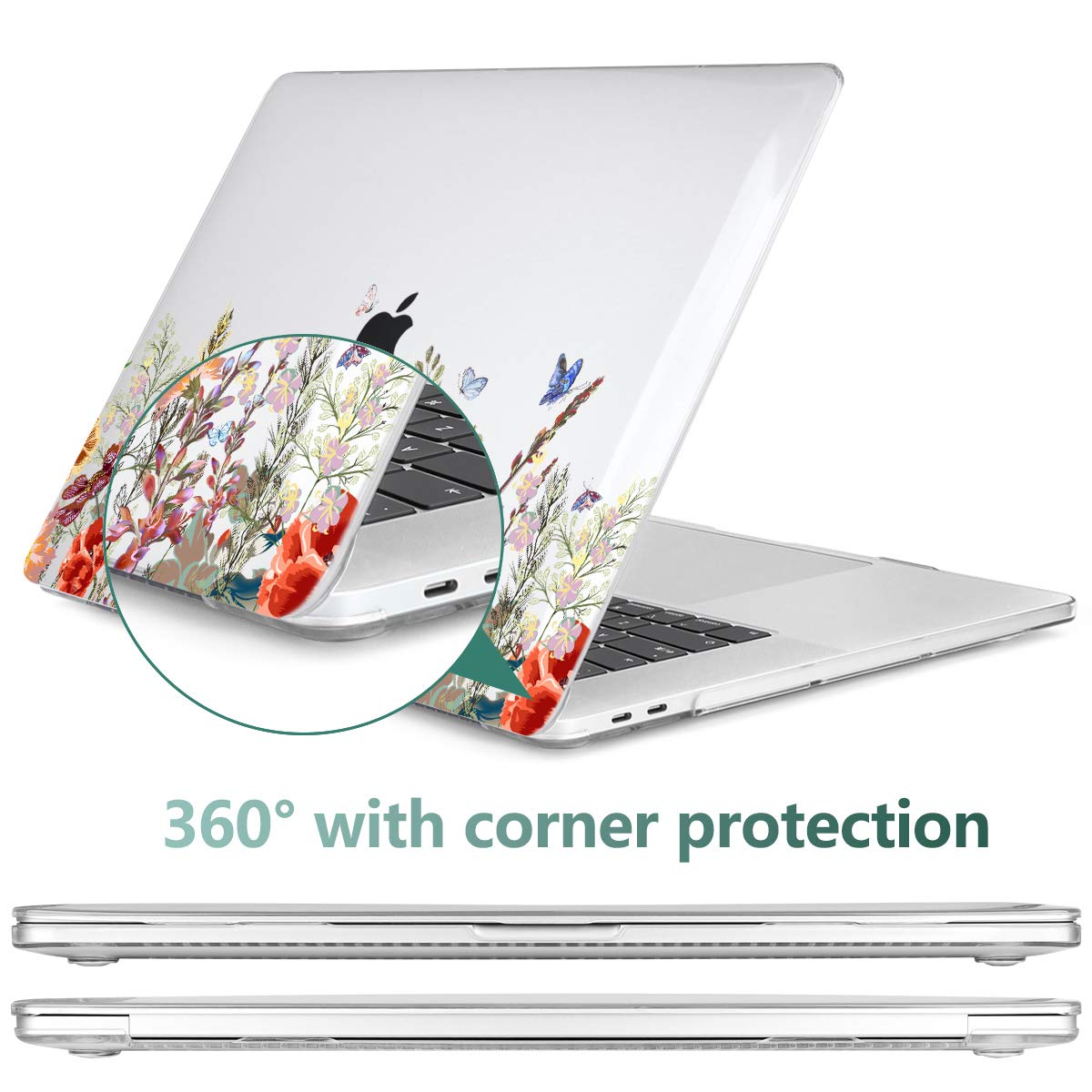 DONGKE Hard Plastic Case for MacBook Pro 16 inch (2019-2020 Model A2141) - Slim Protective Shell Cover Compatible with MacBook Pro 16