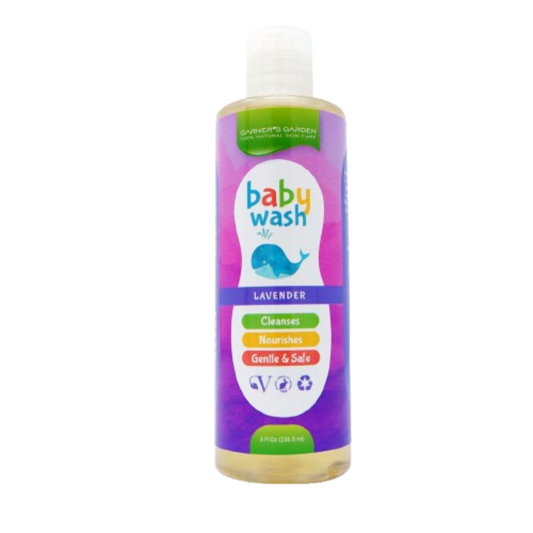 Organic Baby Wash for Sensitive Skin - Gentle & Natural Baby Shampoo & Body Wash - Hypoallergenic, Tear-Free, Sulfate-Free - Perfect for Newborns & Toddlers - Ideal for Bath Time & Daily Cleansing