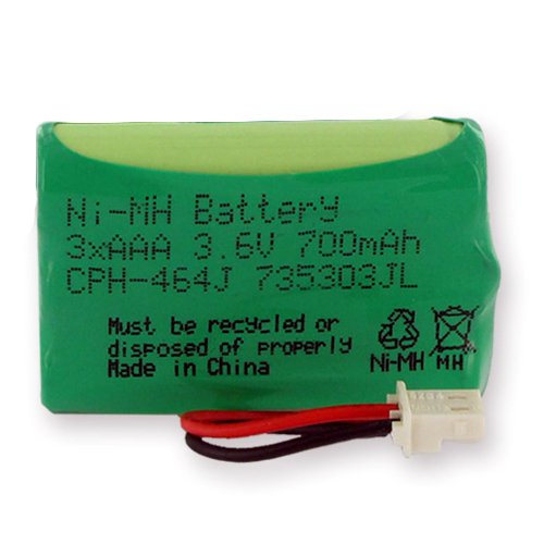 Synergy Baby Monitor Battery for Motorola MBP483PU - 3.6V 700mAh NiMH Replacement - Perfect for Home Nursery Use