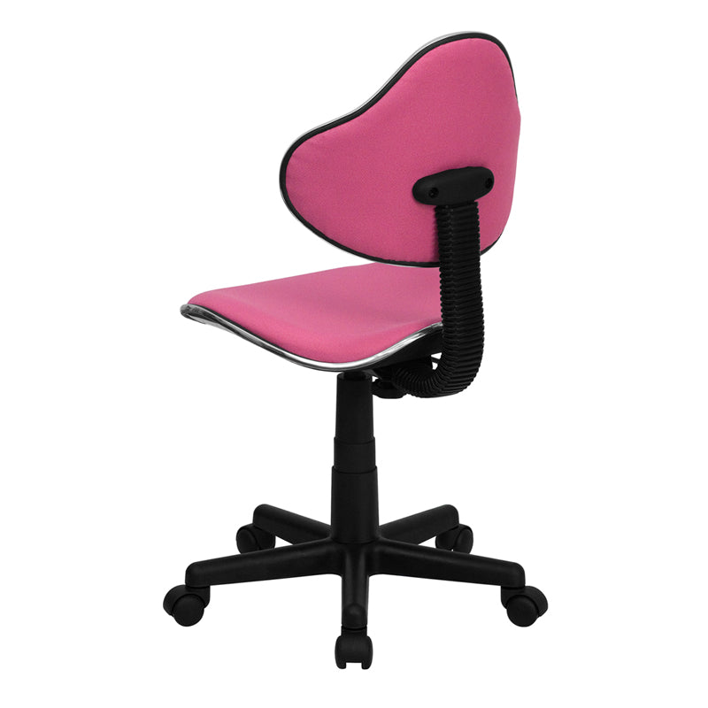 Whitney Blue Fabric Swivel Ergonomic Office Chair - Adjustable Height Task Chair with Lumbar Support for Home Office, Gaming & Workspace Comfort