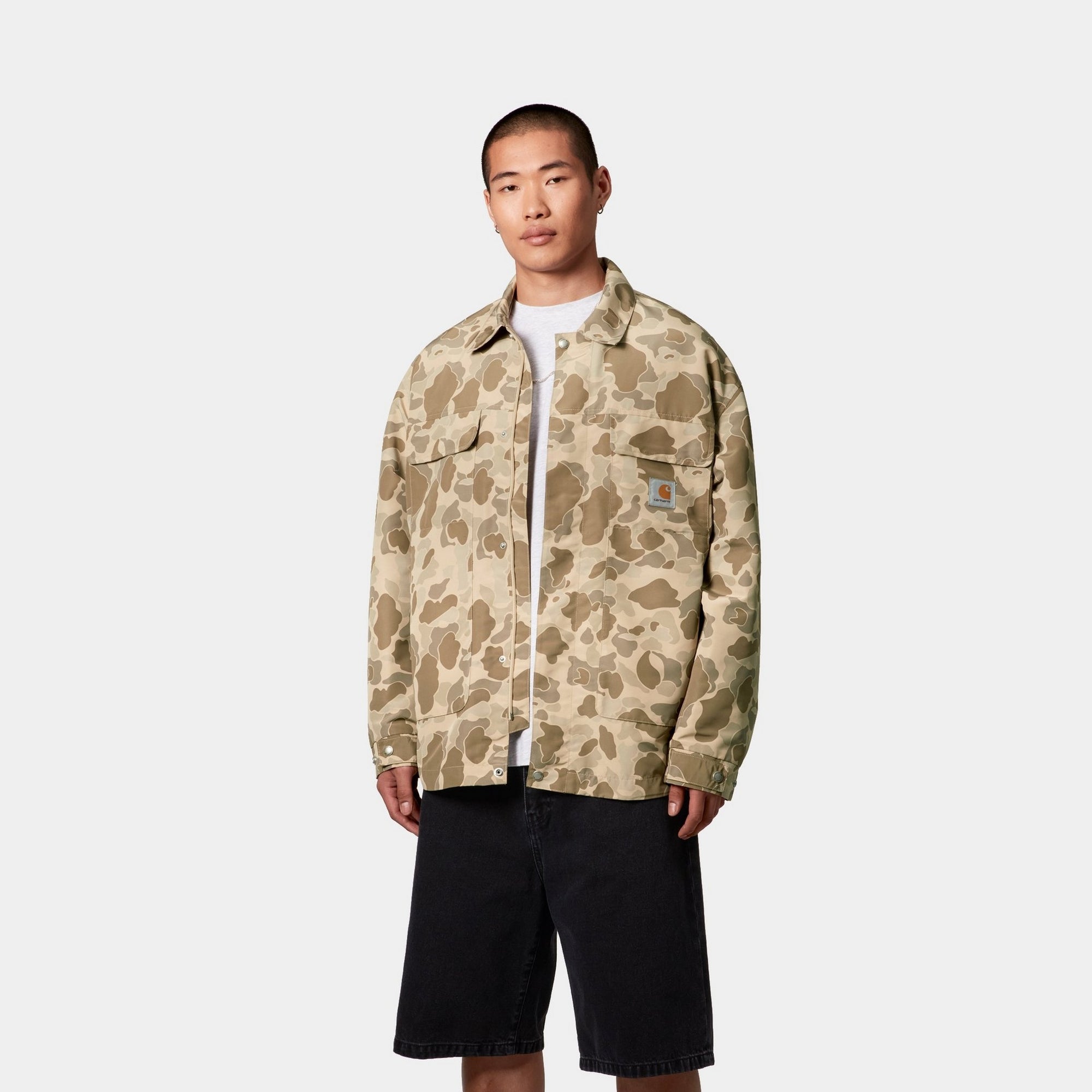 Liam Jacket - Desert Duck Camo Hunting Jacket for Men | Waterproof & Windproof Outdoor Gear for Camping, Hiking & Hunting