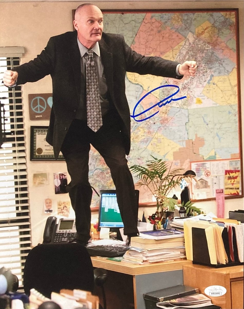 Creed Bratton Autographed 11x14 The Office Photo - JSA Certified Desk Memorabilia for Office Decor & TV Show Fans
