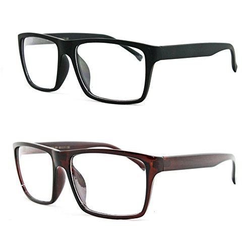 2 Pack Rubber Black, Brown