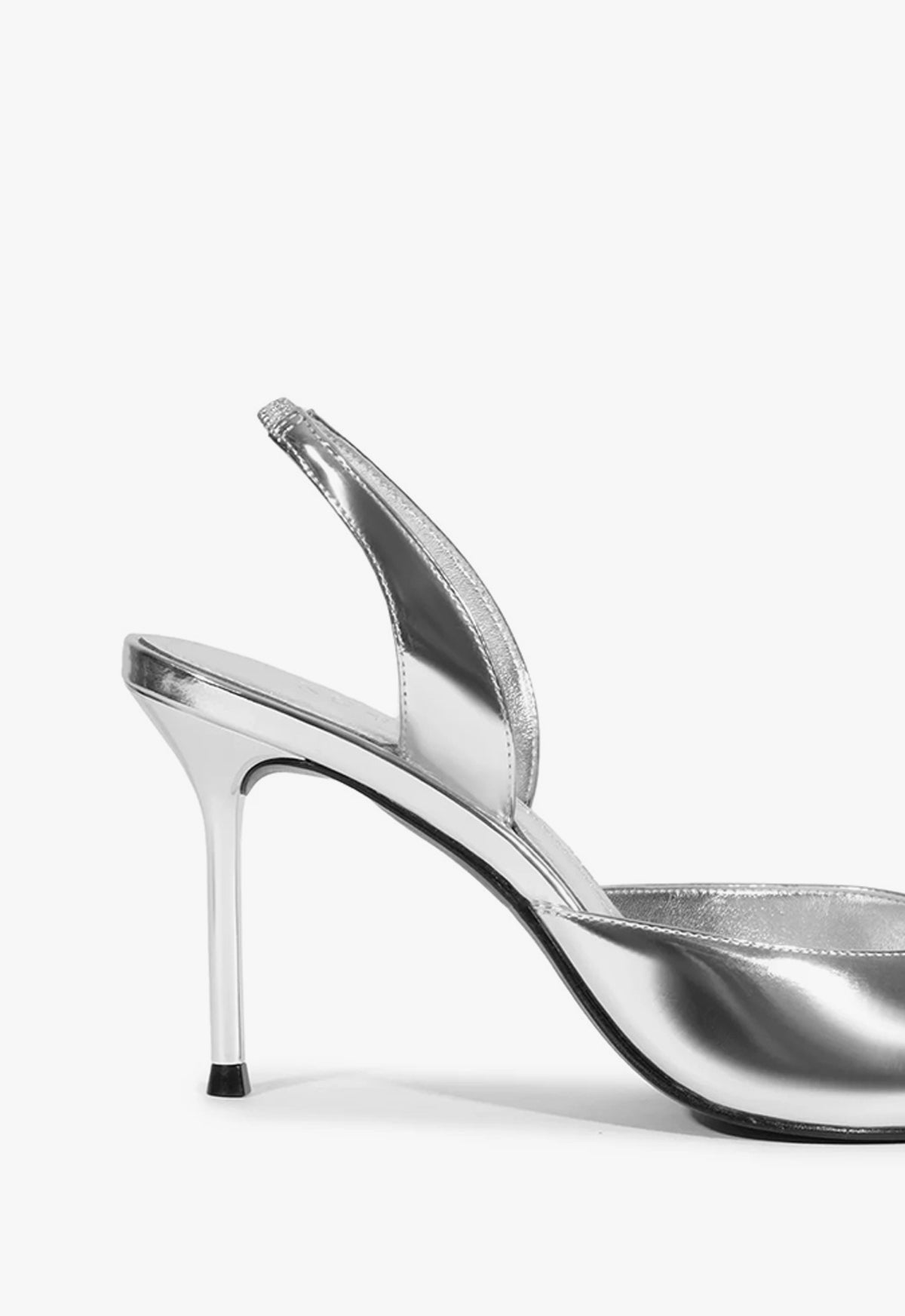 Lexi Sling Specchio Leather Pump - Women's Fashion High Heel Shoes for Party & Evening Wear | Comfortable & Stylish Italian Leather Pumps for Weddings, Date Nights & Special Occasions