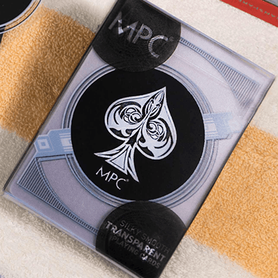 Premium Black Transparent Plastic Playing Cards - Elegant Design for Poker, Magic Tricks & Card Games - Perfect for Parties, Game Nights & Professional Performances