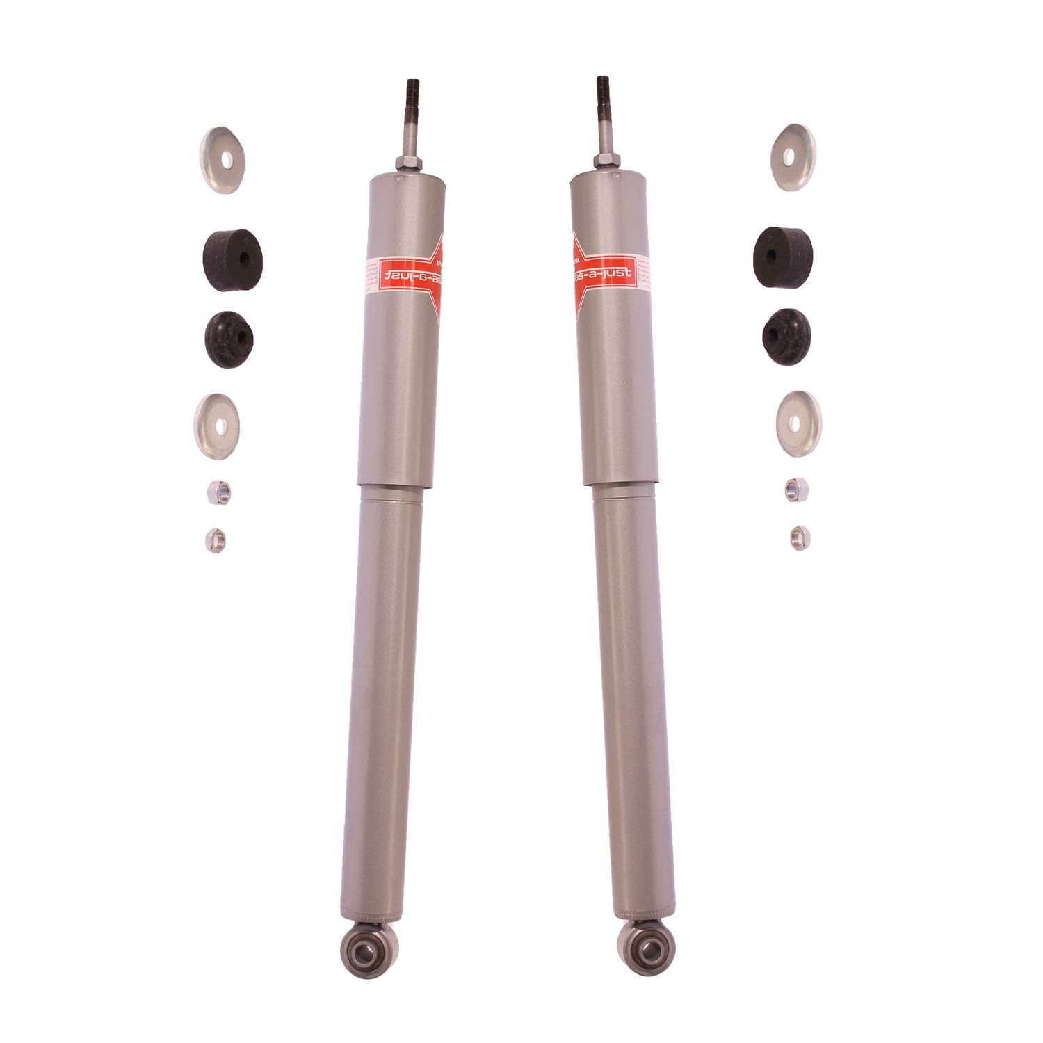 Pair of 2 Heavy Duty Front Shock Absorbers for Jeep Wrangler JK 2007-2017 - Off-Road & Daily Driving Replacement Parts