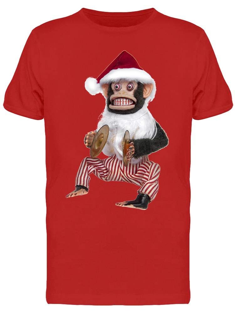 Funny Santa Claus Monkey Plush Toy with Festive Outfit - Perfect Christmas Gift for Men, Kids & Holiday Decor