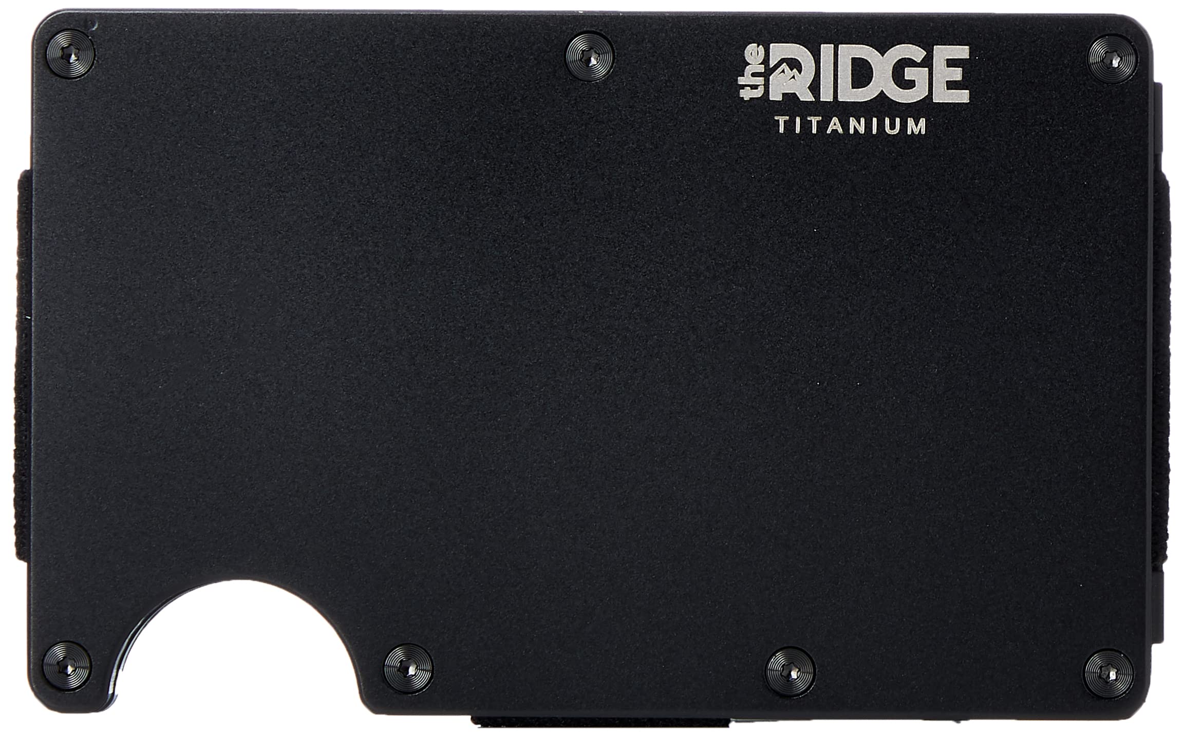 The Ridge Slim Minimalist RFID Blocking Men's Wallet - Ultra Thin & Lightweight (Thinner Than a Smartphone) - Perfect for Everyday Carry, Travel & Business Use
