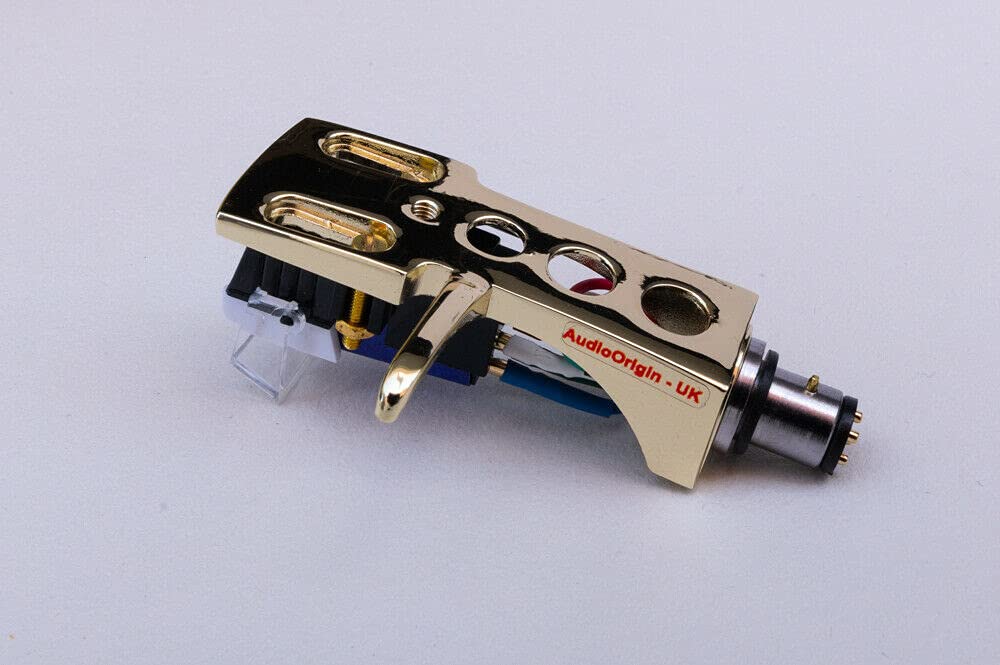 Stanton STR8 150/20/50/100 Headshell & Cartridge - Gold Plated DJ Turntable Replacement for Scratch Mixing & Vinyl Playback