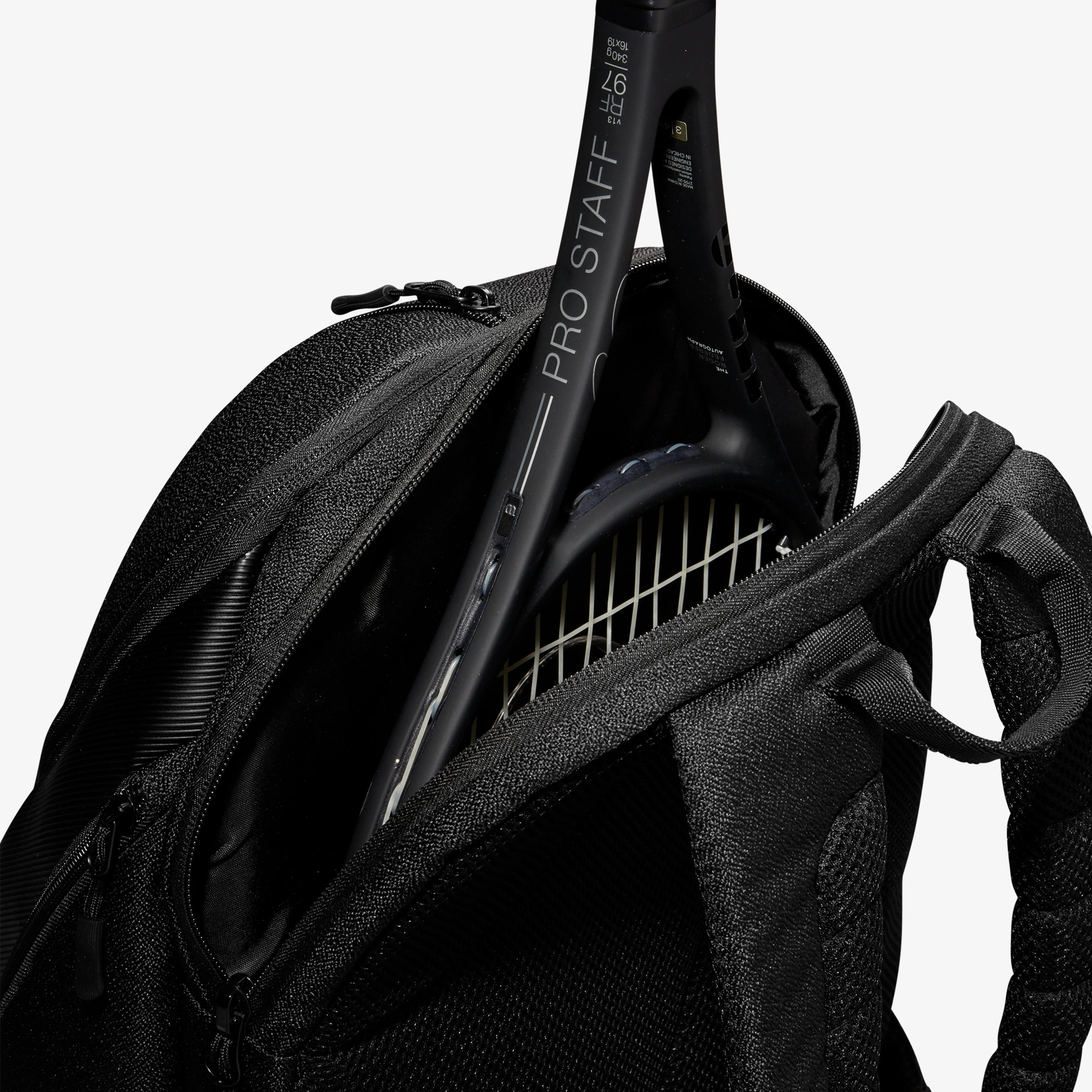 Wilson RF DNA Backpack - Durable & Lightweight Tennis Backpack for Men & Women - Perfect for Tennis, Gym, Travel & School - Black