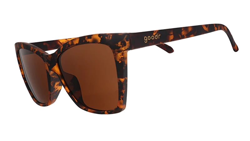 Goodr Vanguard Visionary Sunglasses - Polarized UV Protection for Running, Cycling & Outdoor Sports - Trendy Aviator Style for Men & Women