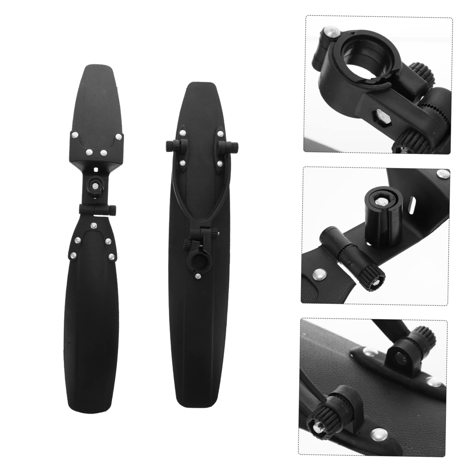 BESPORTBLE Bike Mud Guard Set - Plastic Front & Rear Mudguard for Bicycles, Dirt Protection Accessories - Perfect for Mountain Biking, Commuting & Rainy Day Rides