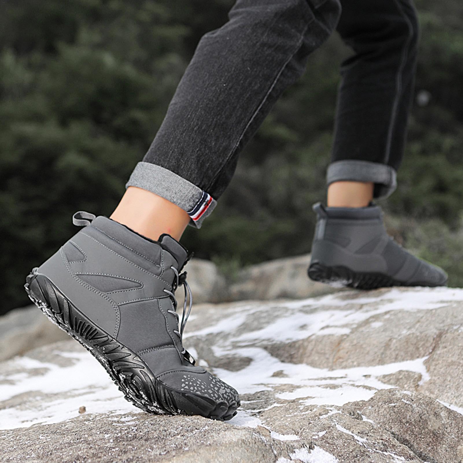 Best Barefoot Hiking Shoes for Men & Women - Winter Trail Running & Trekking Shoes - Lightweight Outdoor Sports Shoes for Climbing, Camping & Adventure Activities