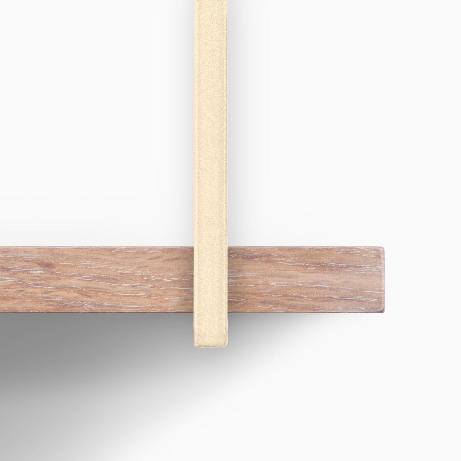 Verne Glazed White Oak Tiered Shelf - Modern Wooden Display Shelf for Home Decor, Books & Plants | Perfect for Living Room, Bedroom & Office Organization