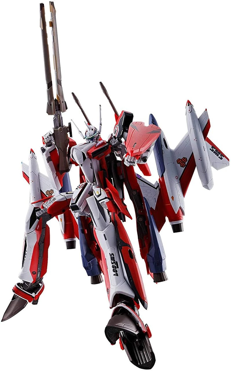 Bandai DX Chogokin Macross Robotech YF-29 Durandal Valkyrie (Saotome Alto Custom) Full Pack Action Figure - Collectible Anime Robot Toy for Display & Play | Perfect for Fans, Model Enthusiasts & Gift Giving