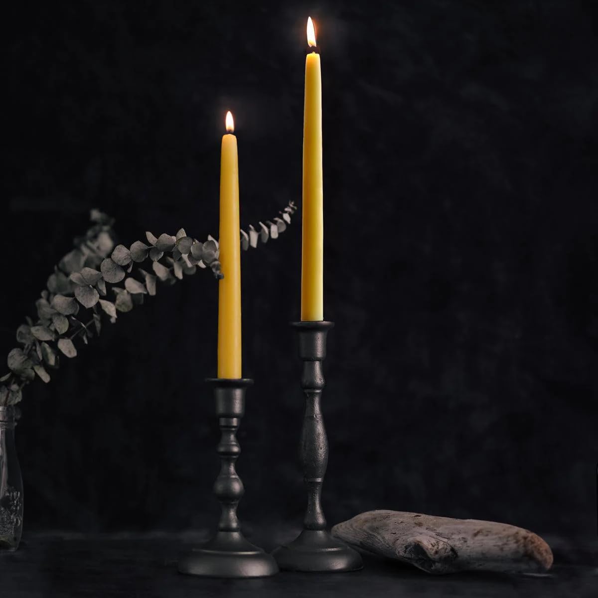Pure Beeswax Taper Candles 10