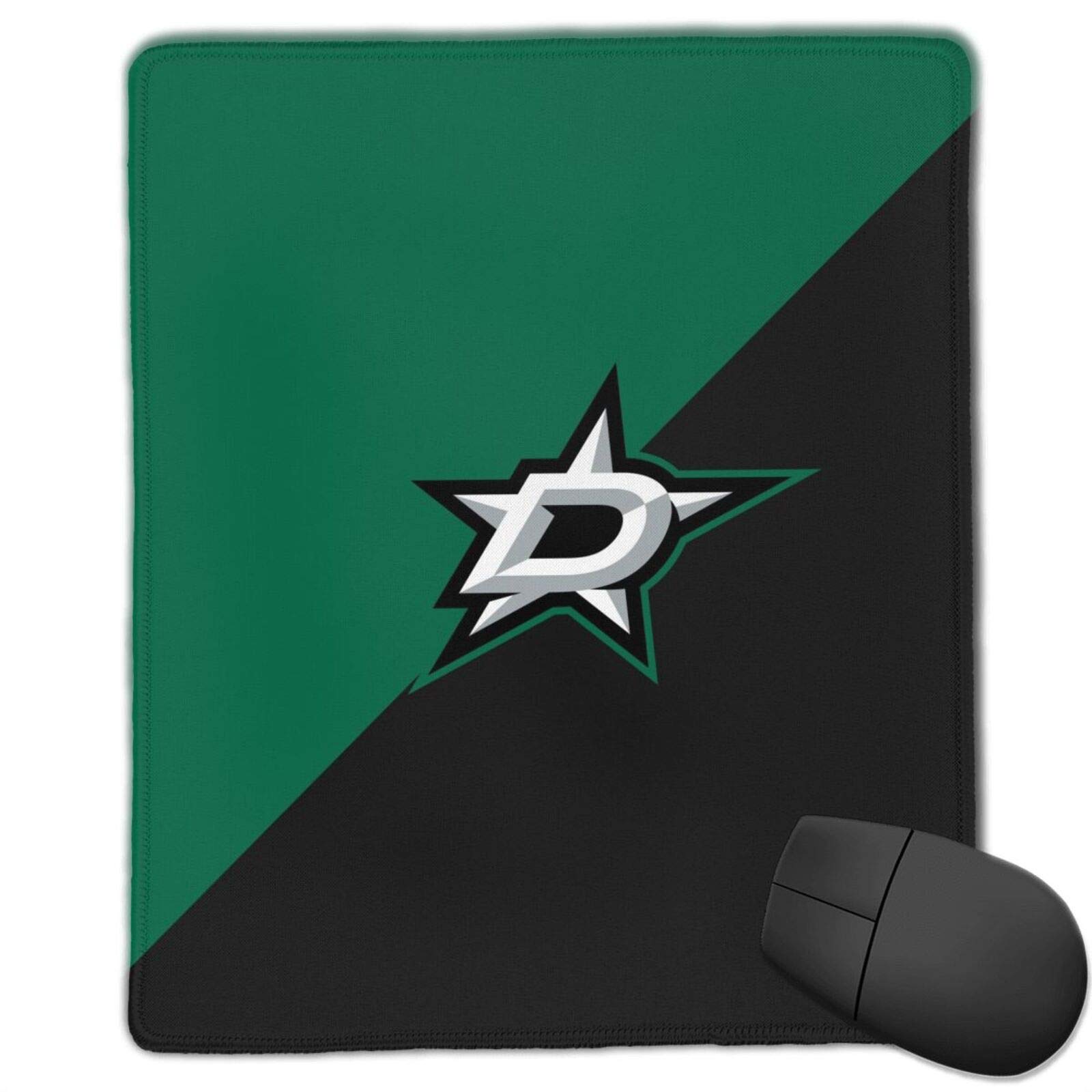 Dallas Stars Hockey Team Mouse Pad - Non-Slip, Comfortable Gaming & Office Desk Accessory for Laptop & Computer - Perfect for Hockey Fans, Gamers & Office Workers