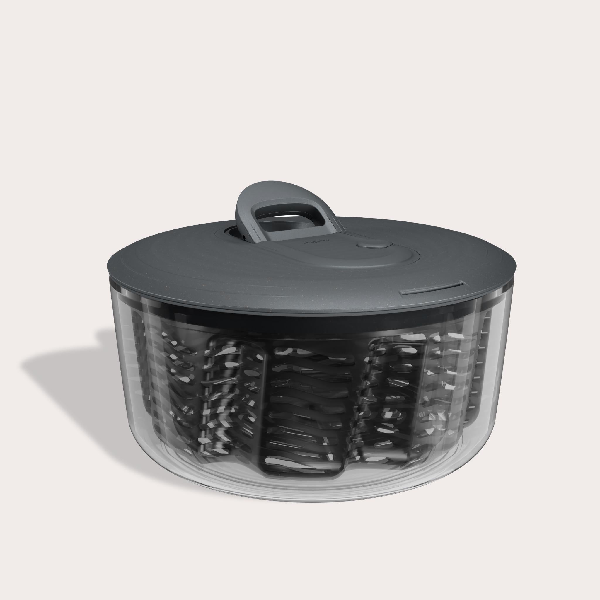 Easy Spin Salad Spinner - Large Kitchen Gadget for Washing & Drying Greens, Vegetables & Fruits - Perfect for Meal Prep, Healthy Eating & Fresh Salads